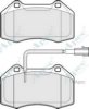 APEC braking PAD1866 Brake Pad Set, disc brake